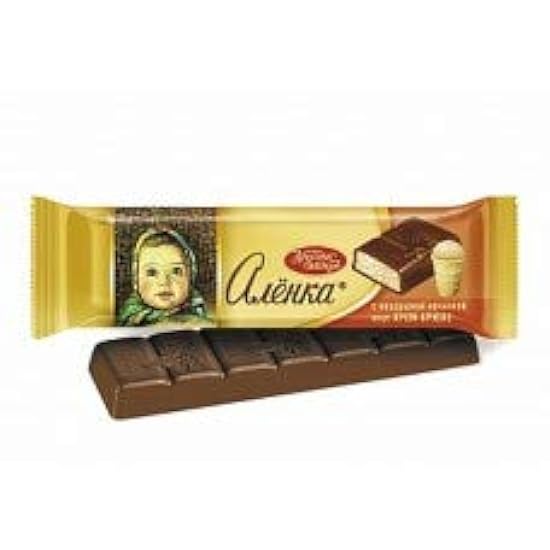 Alenka Chocolate Bars With Creme Brulee Filling Pack Of