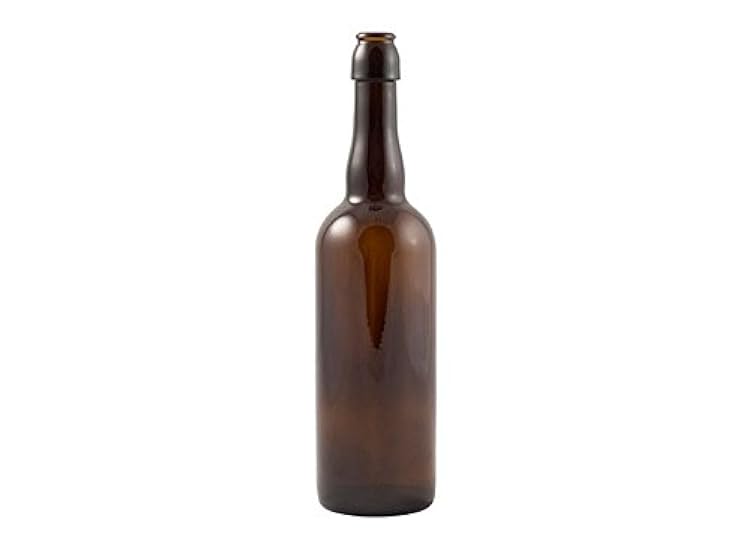 Beer Bottles - OVERRUN - 750 mL Amber Swing-Top (Case o
