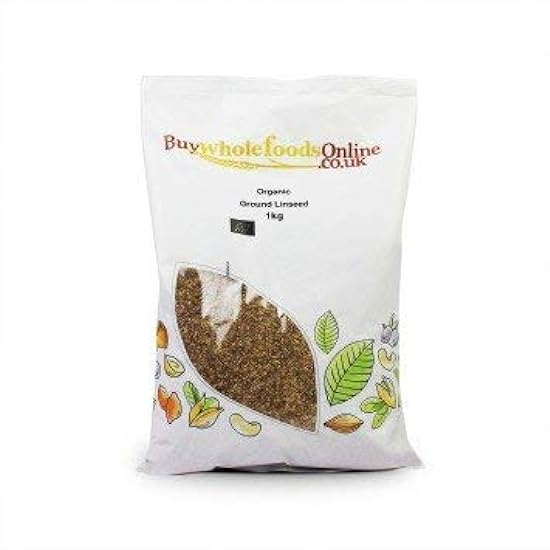 Buy Whole Foods Organic Ground Linseed (1kg) 47708455
