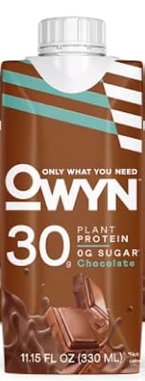 OWYN 30g Chocolate Plant Protein Shake, 12 pk./11.15 oz
