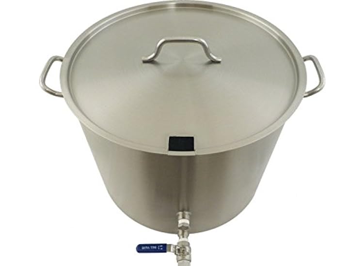 Modified Brewing Kettle - Heavy Duty W/Notched Lid (104 Quart/26 Gallon) 561470272