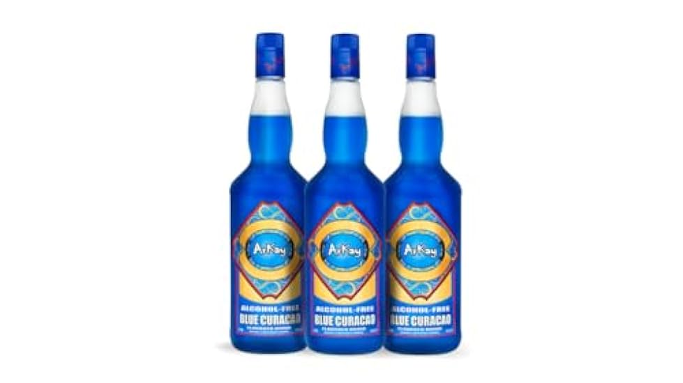 ArKay No alcohólico Blue Curacao Flavored Drink - Blue 
