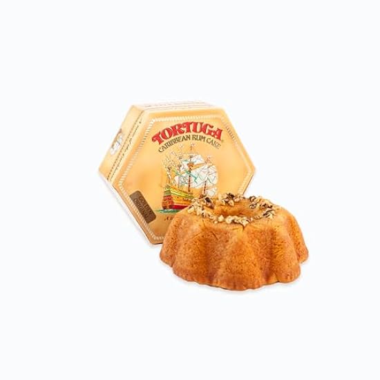 TORTUGA Caribbean Original Rum Cake with Walnuts - 16 oz Rum Cake 3 Pack - The Perfect Premium Gourmet Gift for Stocking Stuffers, Gift Baskets, and Christmas Gifts - Great Cakes for Delivery 864547232