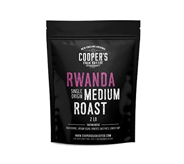 Rwanda Full Bodied Medium Roast Café Beans, Single Orig