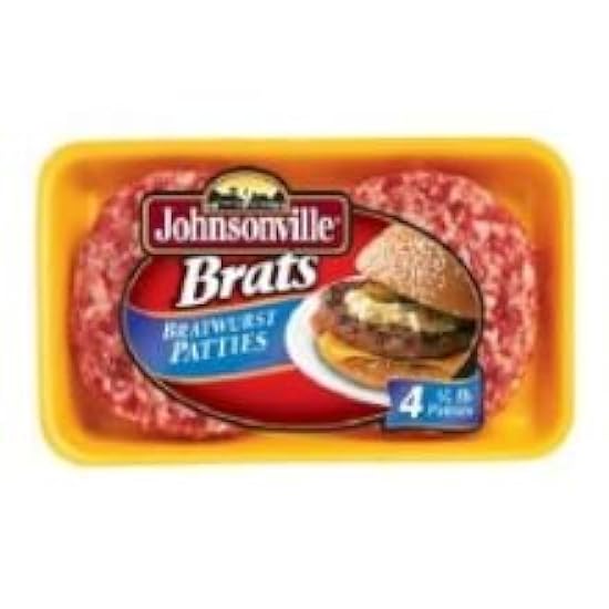 Johnsonville Bratwurst Patty, 16 Ounce - 9 per case. 54