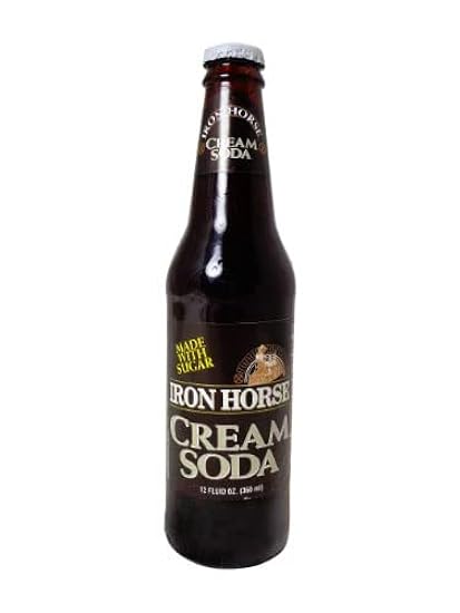 Iron Horse Cream Soda - 12 oz (12 Glass Bottles) 12 Pack 58433731