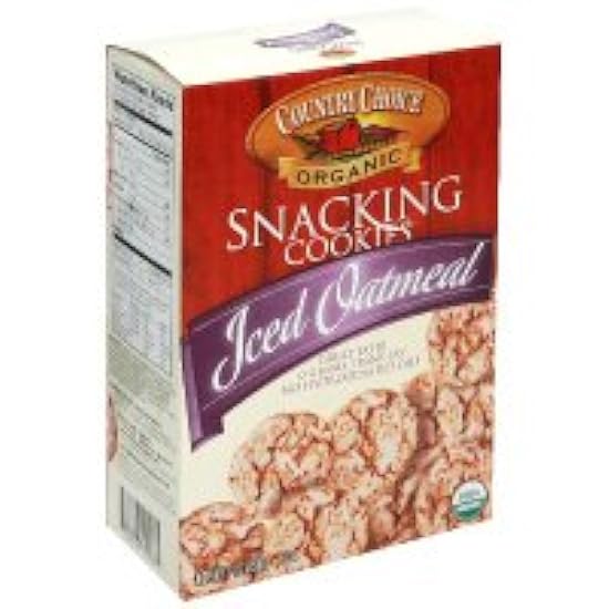 Country Choice Organic Snacking Galletas, Iced Oatmeal, 7 oz, (pack of 3) 705189106