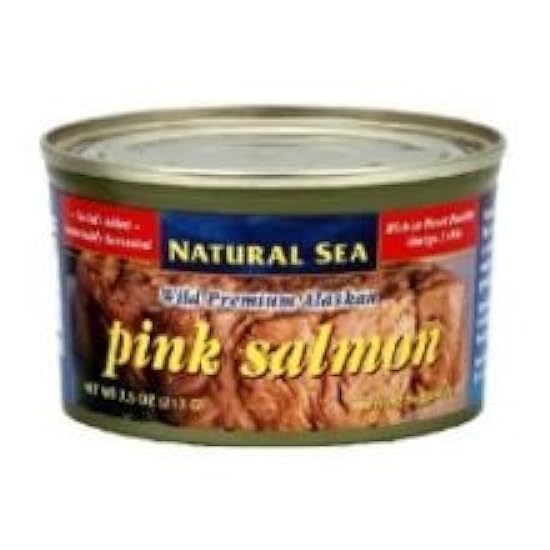 Natural Sea 7.5 Ounce Premium Alaskan Pink Salmon - No 