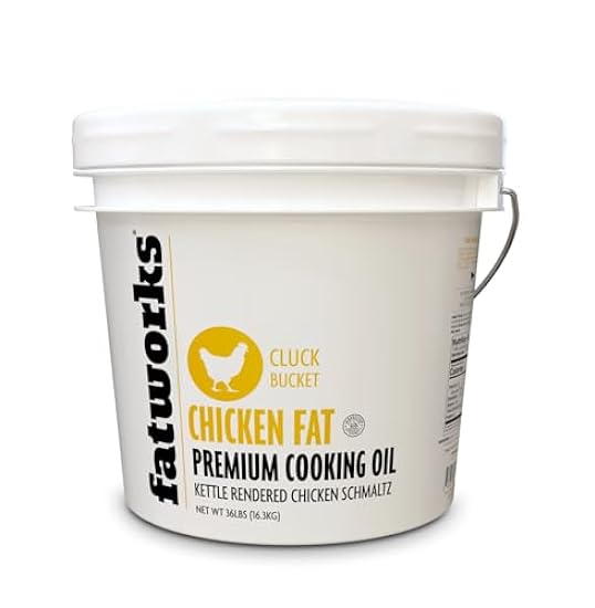 Fatworks Organic Chicken Fat (1 Gallon) 298153184