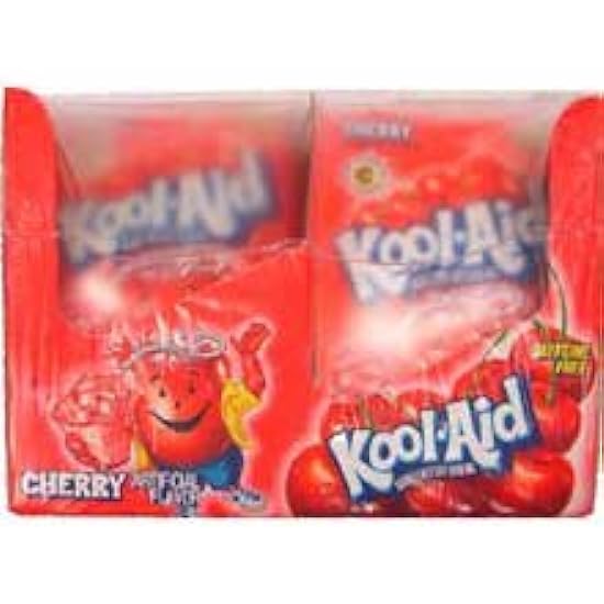 Kraft Kool Aid Cherry Beverage, Unsweetened, 0.13 Ounce - 192 per case. 592991391