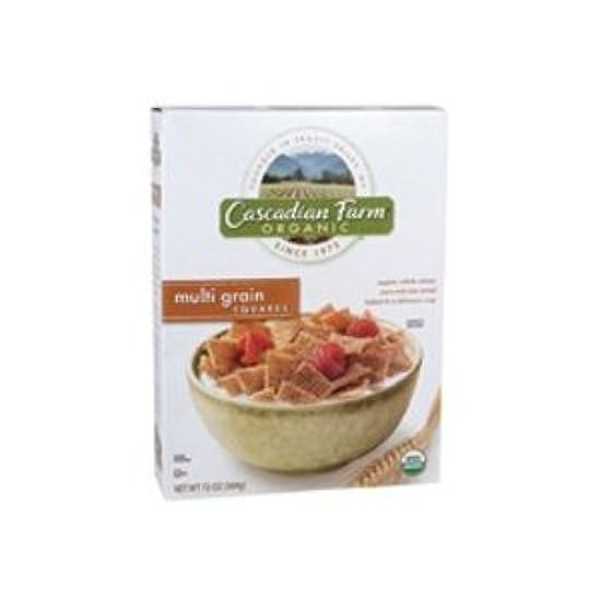 Cascadian Farms Organic Multi-Grain Squares Cereal ( Pack of 36) 63220150
