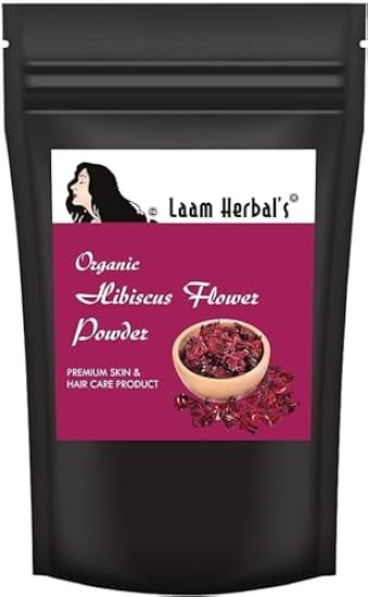 SAVVY Hibiscus Flower Powder - Shade Dried & Triple Shifted Powder - for Strong Hair, Growth & Fall - for Healthy Hair & Skin - 250 g 427230978