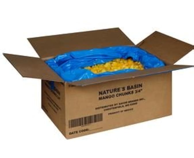 Nature´s Basin, Individually Frozen Mango Chunks, 30 lbs 416011329