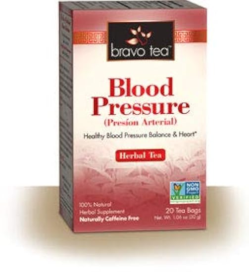 Bravo Teas, Blood Pressure, 20 Count (pack Of 6) 227989