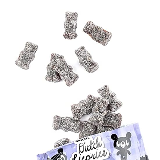 Gustaf´s Dutch Licorice, Sugared Licorice Bears, 5.2 Ounce (Pack of 12) 445452333