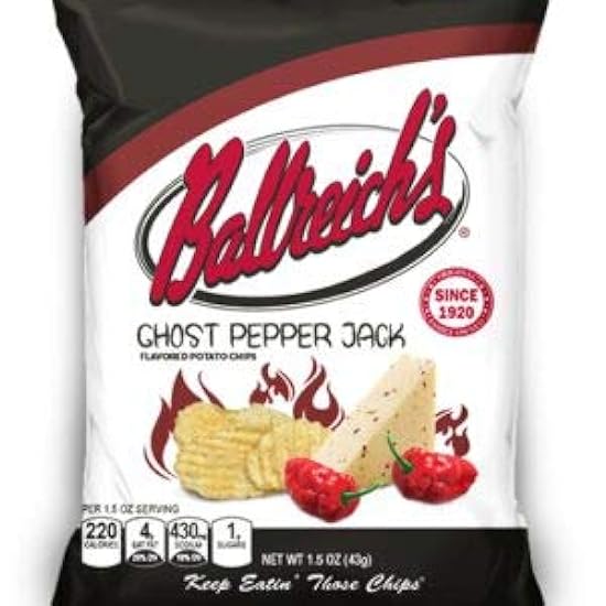 Ballreich Snack Food Company Marcelled Potato Chips (Gh