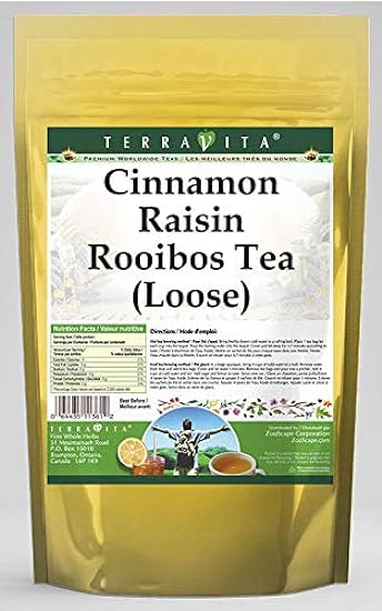 Cinnamon Raisin Rooibos Tea (Loose) (8 oz, ZIN: 543779)