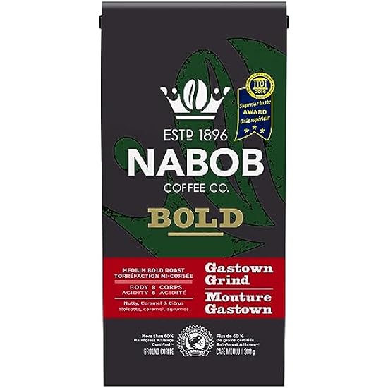 Nabob Bold Gastown Grind Ground Café, 300g/10.6 oz. (Pa