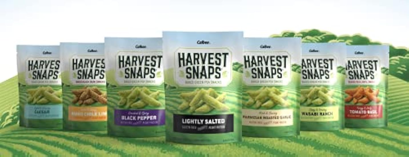 Calbee Harvest Snaps Sampler Package 7 flavors 3 oz pac