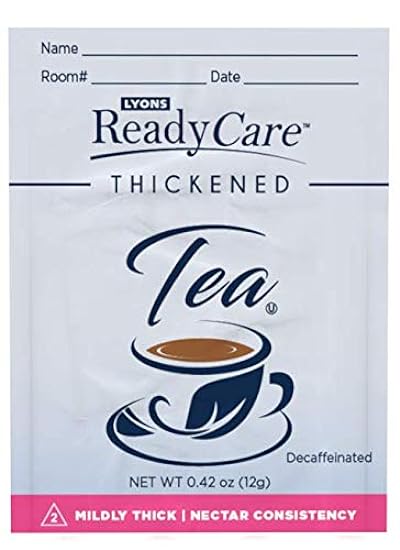 Lyons ReadyCare Thickened Hot Tea Paquetes for Dysphagi