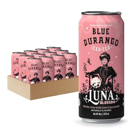 Blue Durango Iced Tea - Luna Blossom - Blanco Tea, Blan