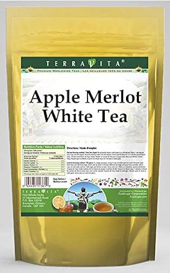 Apple Merlot Blanco Tea (50 tea bolsas, ZIN: 541914) - 