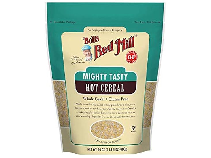 Bob´s Rojo Mill CEREAL HOT MIGHTY TASTY, 24 Ounce, Pack of 4 518372644