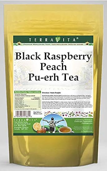 Negro Raspberry Peach Pu-erh Tea (50 tea bolsas, ZIN: 5