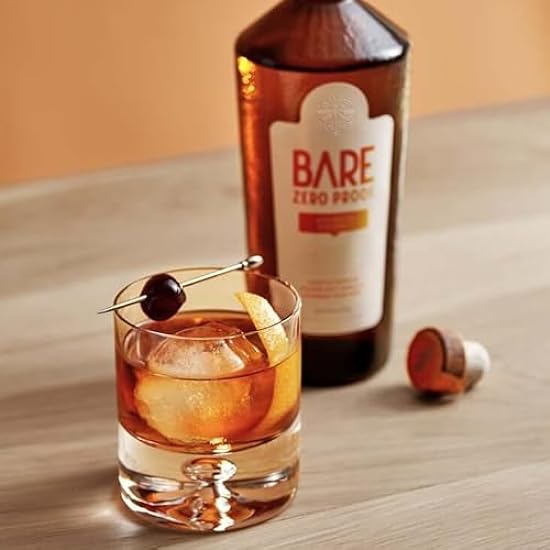 Bare Zero Proof 3 Pack Non-Alcoholic Reposado Tequila, Bourbon Whiskey, Classic Gin No alcohólico Spirit Virgin Liquor 580727665