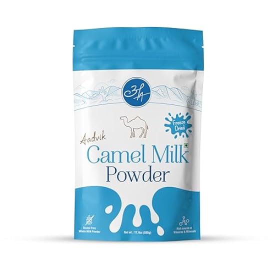 Aadvik Freeze Dried Camel Milk Powder | Pasture Grazed 