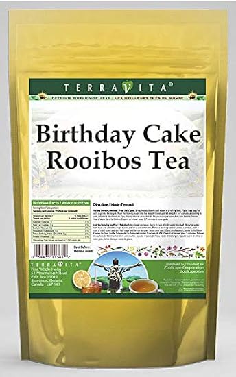 Birthday Cake Rooibos Tea (50 tea bolsas, ZIN: 535168) 