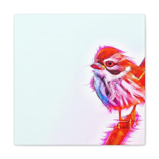 Sing of Song Sparrow - Canvas 16″ x 16″ / Premium Galle