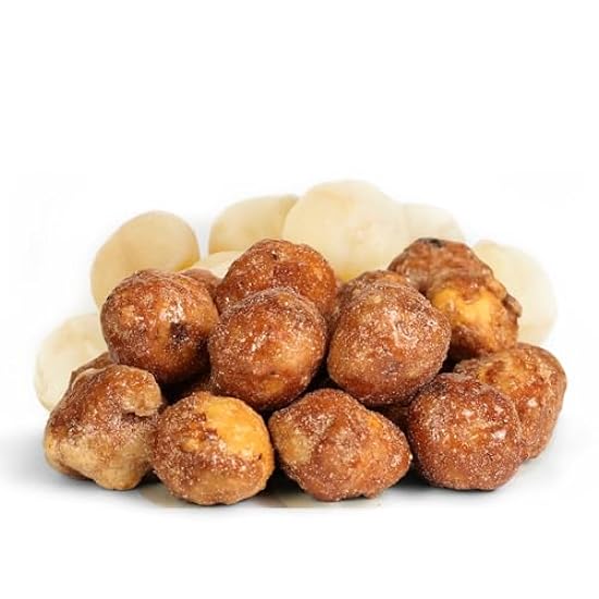 Gourmet Toffee Coated Macadamia by Its Delish, 5 lbs Bolsa a granel, Sweet Crunchy Caramelized Nuts Snack 347309367