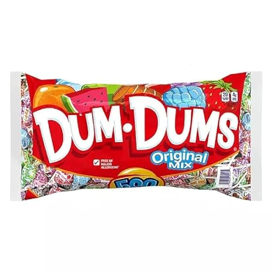 Dum Dum Original Mix Pops - All Time Classic Flavors Lo
