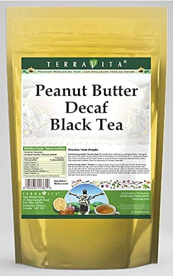 Peanut Butter Decaf Negro Tea (25 tea bolsas, ZIN: 5349