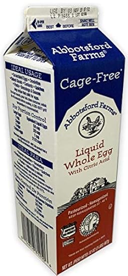 Abbotsford Sin gluten Liquid Whole Egg with Citric Acid
