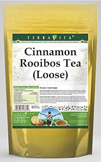 Cinnamon Rooibos Tea (Loose) (8 oz, ZIN: 530129) - 2 Pa