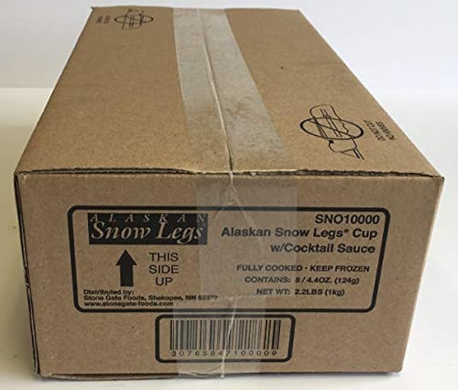 Stone Gate Foods Imitation Alaskan Snow Crab Leg, 4.4 O