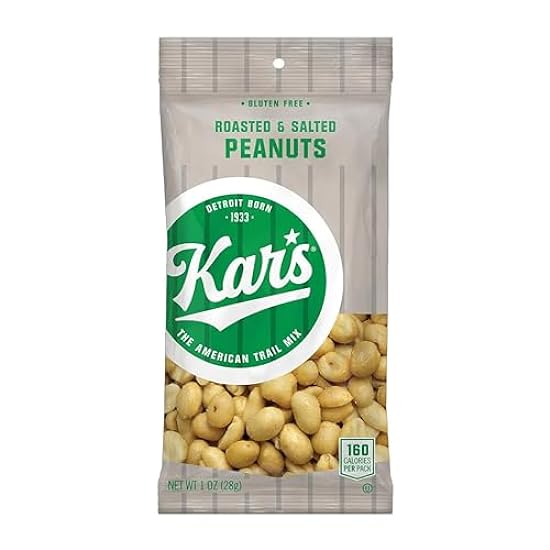 Kar´s Nuts Roasted N´ Salted Peanuts Snacks -