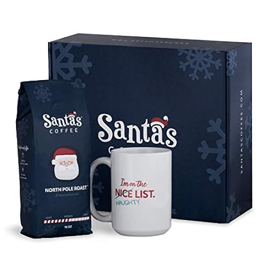 Naughty List Mug and Medium Roast Café Gift Set 7329311
