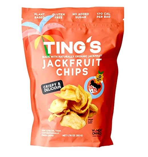Ting´s Jackfruit Chips | Healthy Snacks For Adults