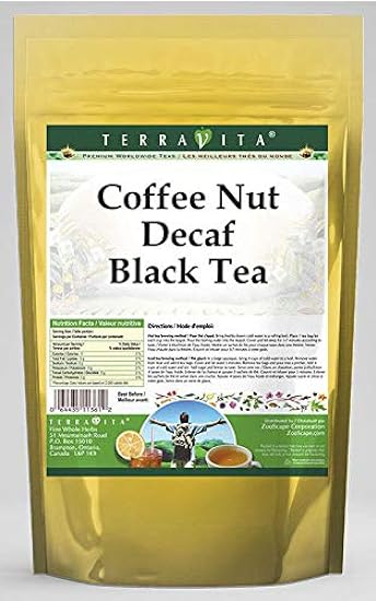Café Nut Decaf Negro Tea (50 tea bolsas, ZIN: 540994) -
