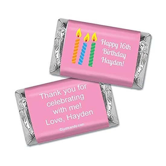 Birthday Party Candy Favors Personalized Miniatures Cho