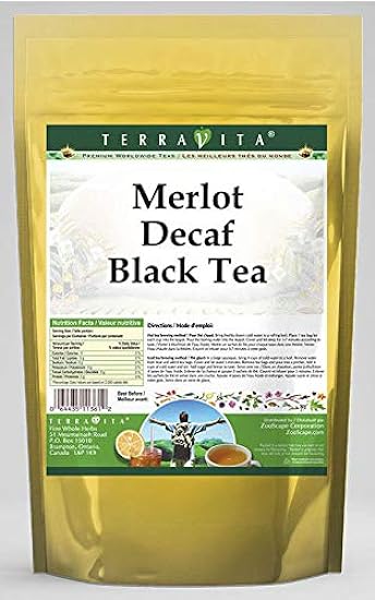 Merlot Decaf Negro Tea (50 tea bolsas, ZIN: 541858) - 3