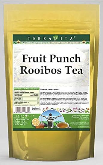 Fruit Punch Rooibos Tea (25 tea bolsas, ZIN: 542693) - 