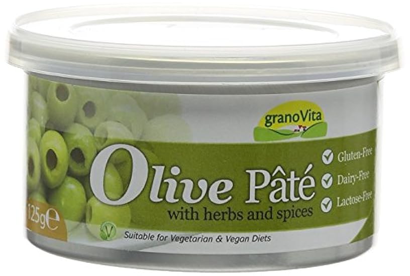 Granovita Olive Pate - Tin 125 g (Pack of 12) 170213164