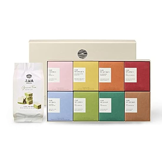 OSULLOC Premium Tea collection + Verde tea Wafers 11220