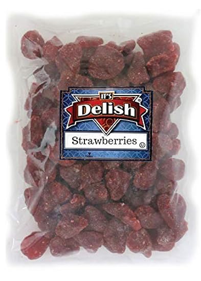 Dried Sweetened Strawberries by Its Delish, (2 lbs) 370
