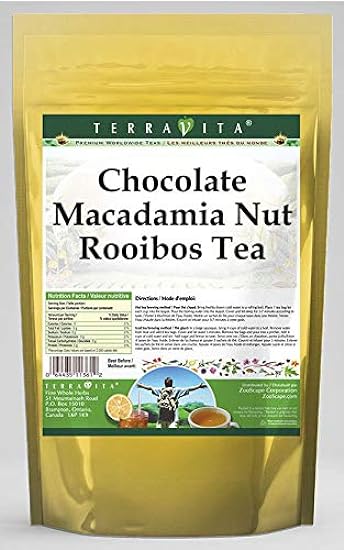 Chocolate Macadamia Nut Rooibos Tea (50 tea bolsas, ZIN