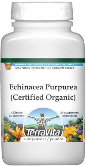 Echinacea Purpurea Root (Certified Organic) Powder (4 o